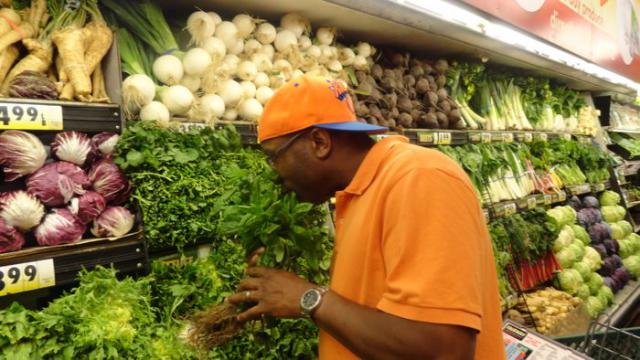 Chef Justice Shops for Fresh Local Ingredients