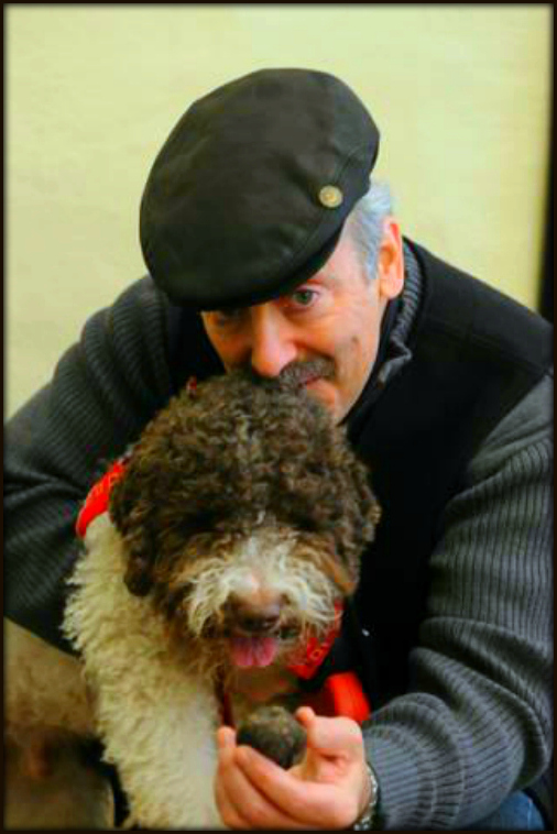 Rico Savors the Aroma of Fresh Truffles